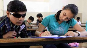 blindstudent 300x167 - Require 45 writers for visually challenged students&#8217; exams